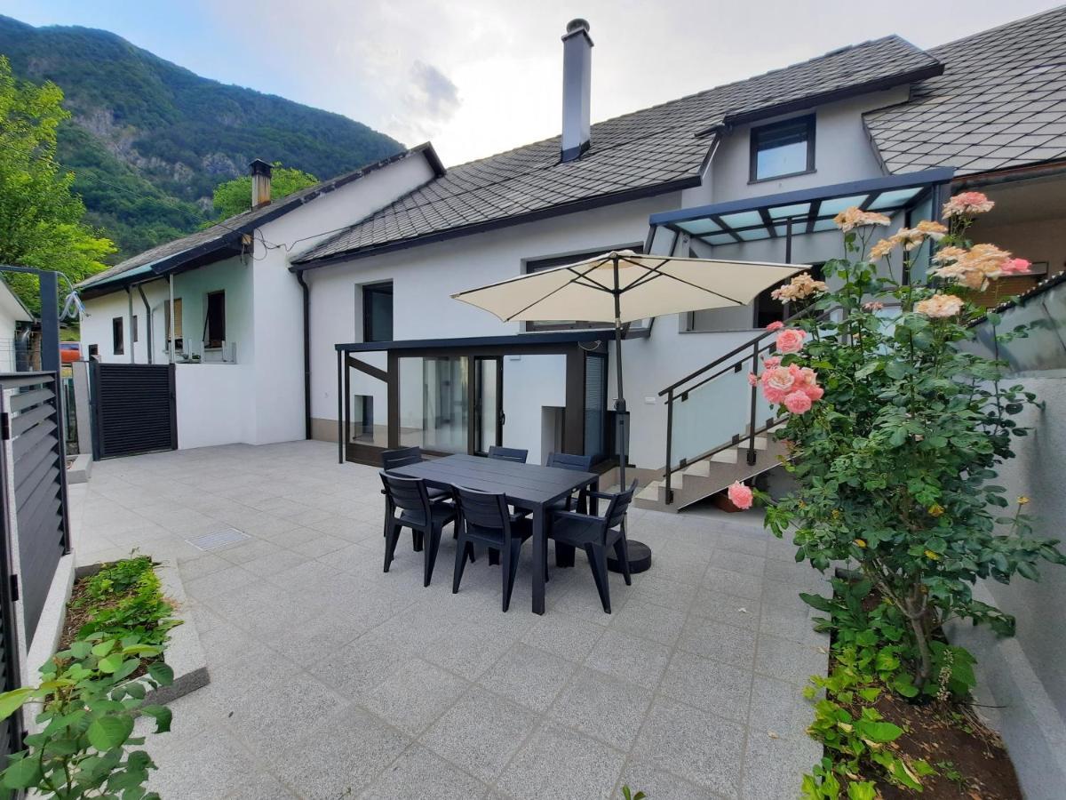 Ferienwohnung Hisa Spuntar Bovec Exterior foto